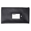 Nadex Coins Vinyl 7-Day Pack of Zippered Bank Deposit Cash and Coin Bags with Card Window, Black