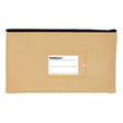 Nadex Coins Vinyl 7-Day Pack of Zippered Bank Deposit Cash and Coin Bags with Card Window, Multi-Color
