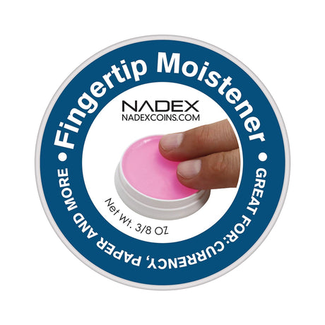 Nadex Coins Fingertip Moistener Pads, 3 Pack