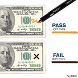 Nadex Coins Easy-Swipe Counterfeit Pens, 15 Pack, 15 Pack