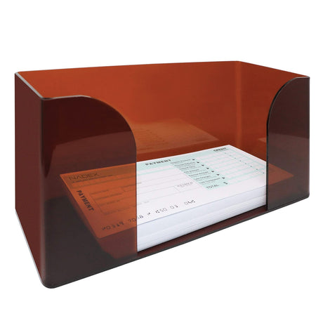 Nadex Coins Acrylic Check Tray, Brown