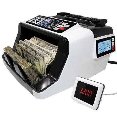 Nadex Coins V3600 Money Counter and Counterfeit Detector