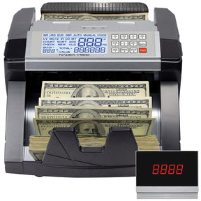 Nadex Coins V1800 Money Counter and Counterfeit Detector
