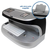 Nadex Coins V27 Desktop UV Counterfeit Detector with Micro Print Magnifier
