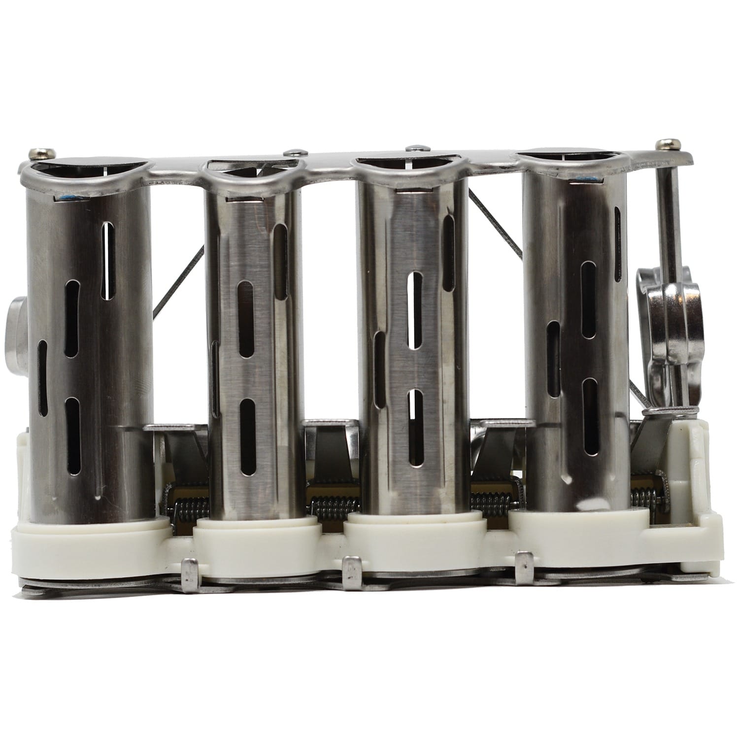Nadex Coins 4-Barrel Steel Coin Dispenser Money Changer with Belt Clips