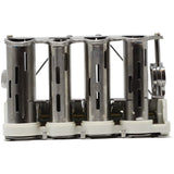 Nadex Coins 4-Barrel Steel Coin Dispenser Money Changer with Belt Clips