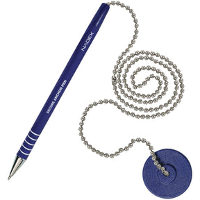 Nadex Coins 4-Pack Secure Counter Ballpoint Pens, Blue