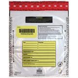Nadex Coins Tamper-Evident 9-In. x 12-In. Clear FRAUDSTOPPER Bank Deposit Bags, 100 Pack