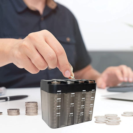 Nadex Coins Desktop Coin-Sorting Dispenser