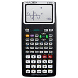 Nadex Coins C-270 Scientific Calculator with Black and White Graph Functions, Battery Powered, Black