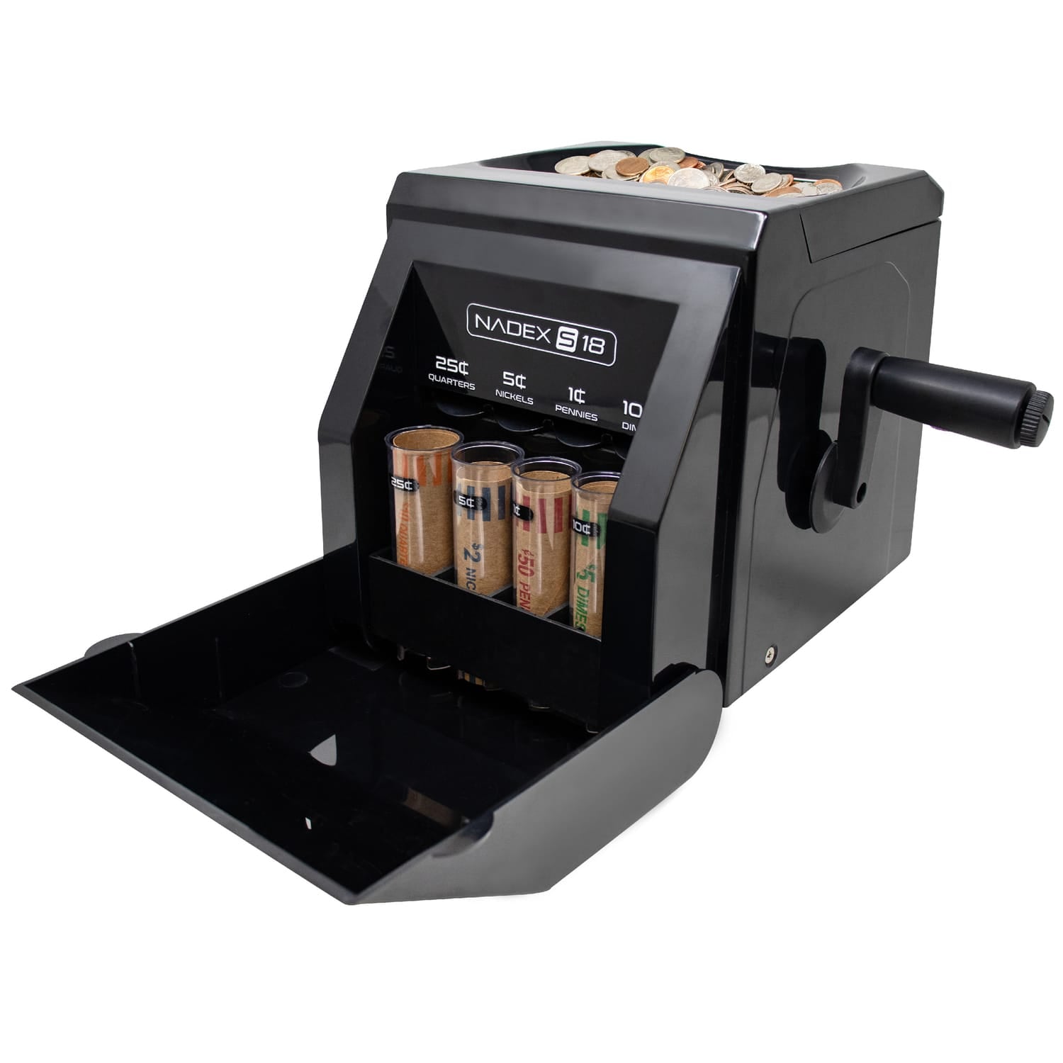 Nadex Coins S18 Manual Coin Sorter and Wrapper
