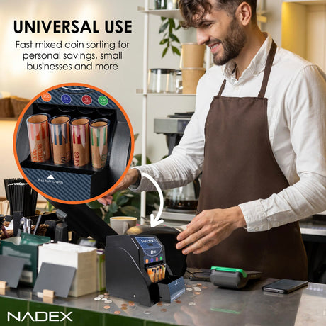 Nadex Coins Automatic Coin Sorter, S36