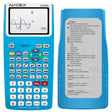 Nadex Coins C-270 Scientific Calculator with Black and White Graph Functions, Battery Powered, Blue