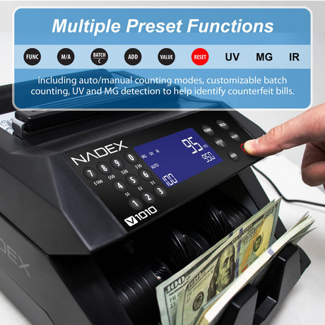 Nadex Coins V1010 Bill-Counting Machine