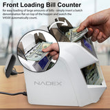 Nadex Coins V4500 Front-Loading Bill Counting Machine
