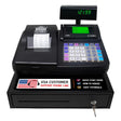 Nadex Coins CR260 Electronic Cash Register with Steel Drawer, Thermal Printer, Operator and Customer Displays, and User-Friendly Interface