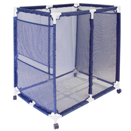 Pool Bins Pool Storage Mesh Rolling Organizer, Extra Large, 35 In. x 25.4 In. x 37.5 In., PB-L300