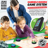 Teachers Choice Wireless Light-up Game Buzzer System, 4 Pack, 4 Pack