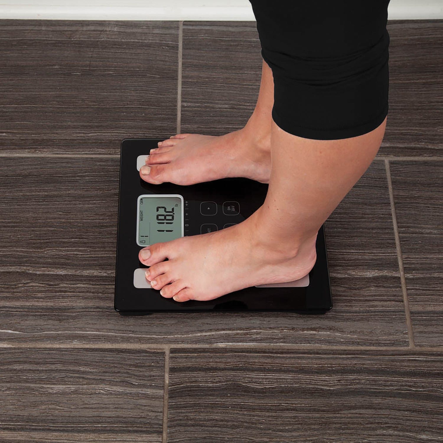 Omron Body Composition 330-Lb. Capacity Bathroom Scale