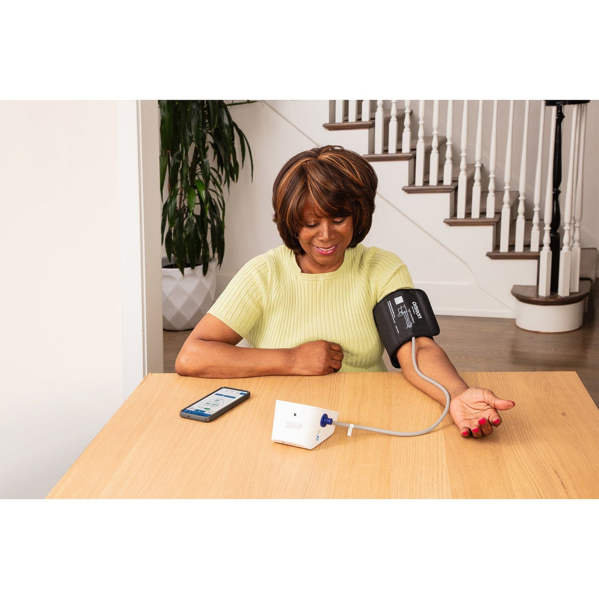 Omron 3 Series Digital Upper Arm Blood Pressure Monitor with D-Ring Cuff