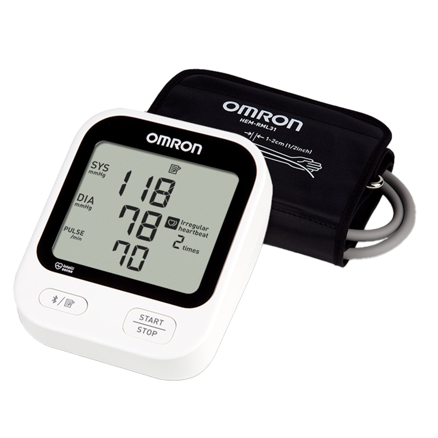 Omron 5 Series Digital Upper Arm Blood Pressure Monitor with D-Ring Cuff