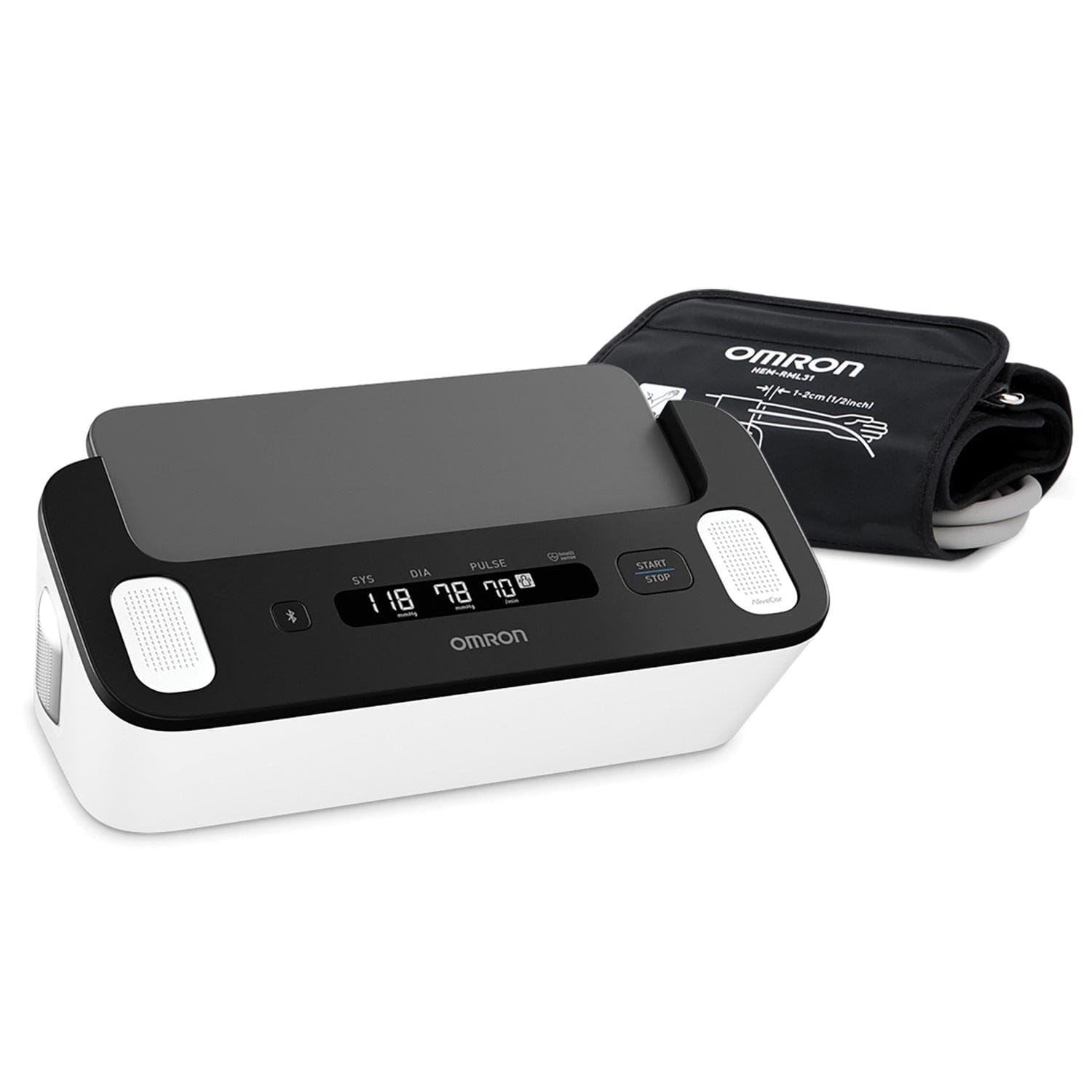 Omron Complete Wireless Upper Arm Blood Pressure Monitor and Single-Lead EKG Monitor