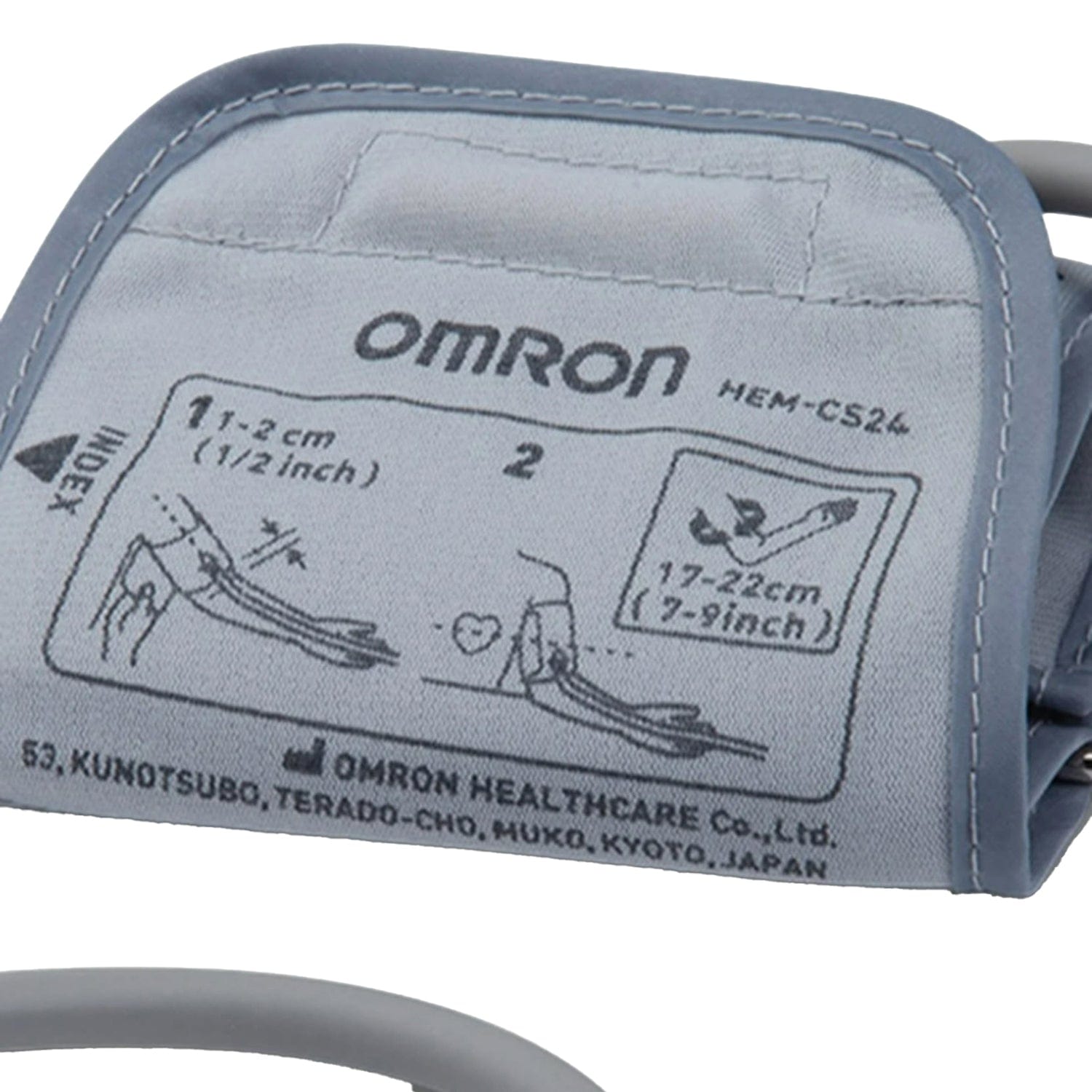 Omron 7-Inch to 9-Inch Advanced-Accuracy Series Small D-Ring Cuff