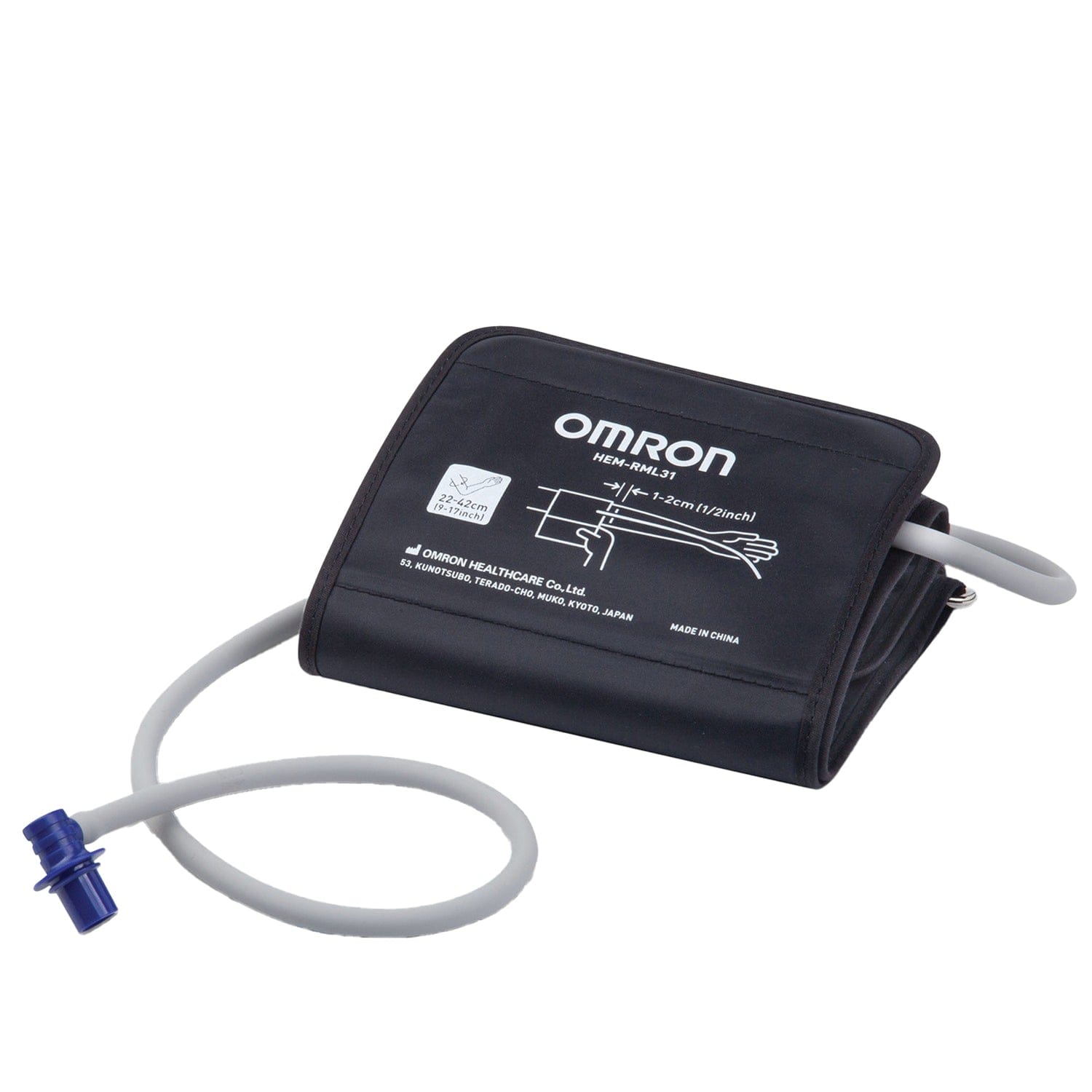 Omron 9-In. to 17-In. Wide-Range D-Cuff