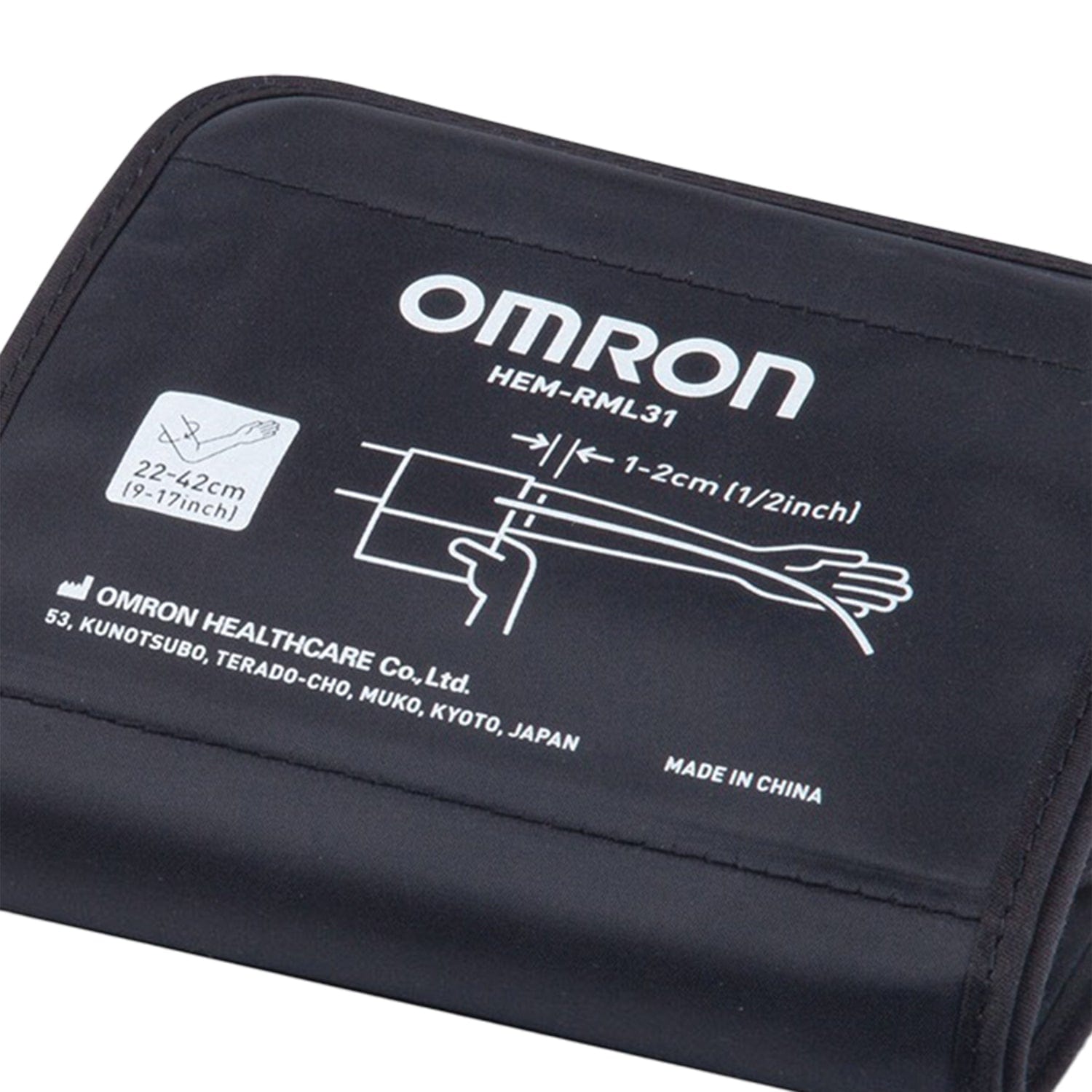Omron 9-In. to 17-In. Wide-Range D-Cuff