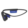 OPN Sound Mezzo+ Bluetooth Bone-Conduction Neckband Sports Headphones with Microphone, Black and Blue