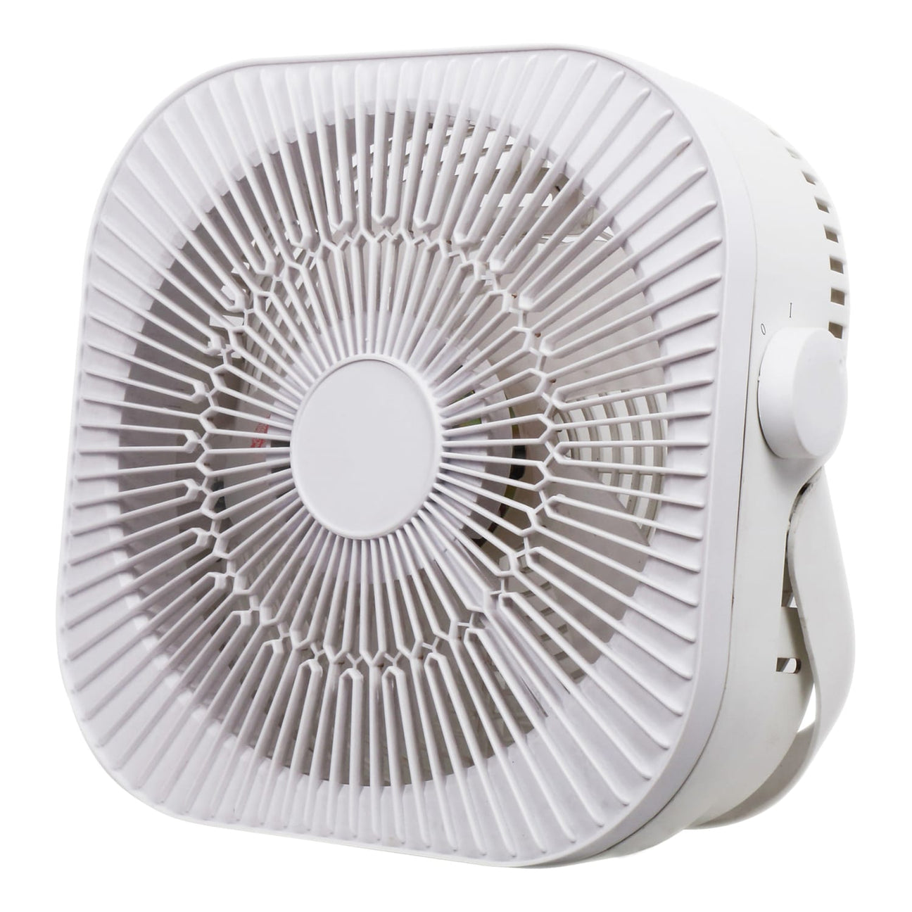 Optimus 12-In. 2-Speed 40-Watt Box Fan, White, F-1023