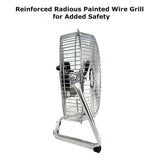 Optimus 9-In. 3-Speed High-Velocity Fan, F-4092