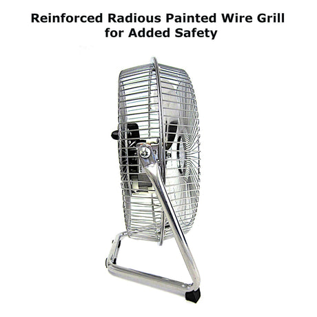 Optimus 9-In. 3-Speed High-Velocity Fan, F-4092