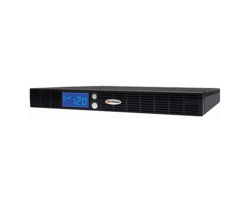 CyberPower OR700LCDRM1U-R LCD 6OUT 700VA/400W 6 Outlets Smart App UPS - New Battery Certified Refurbished