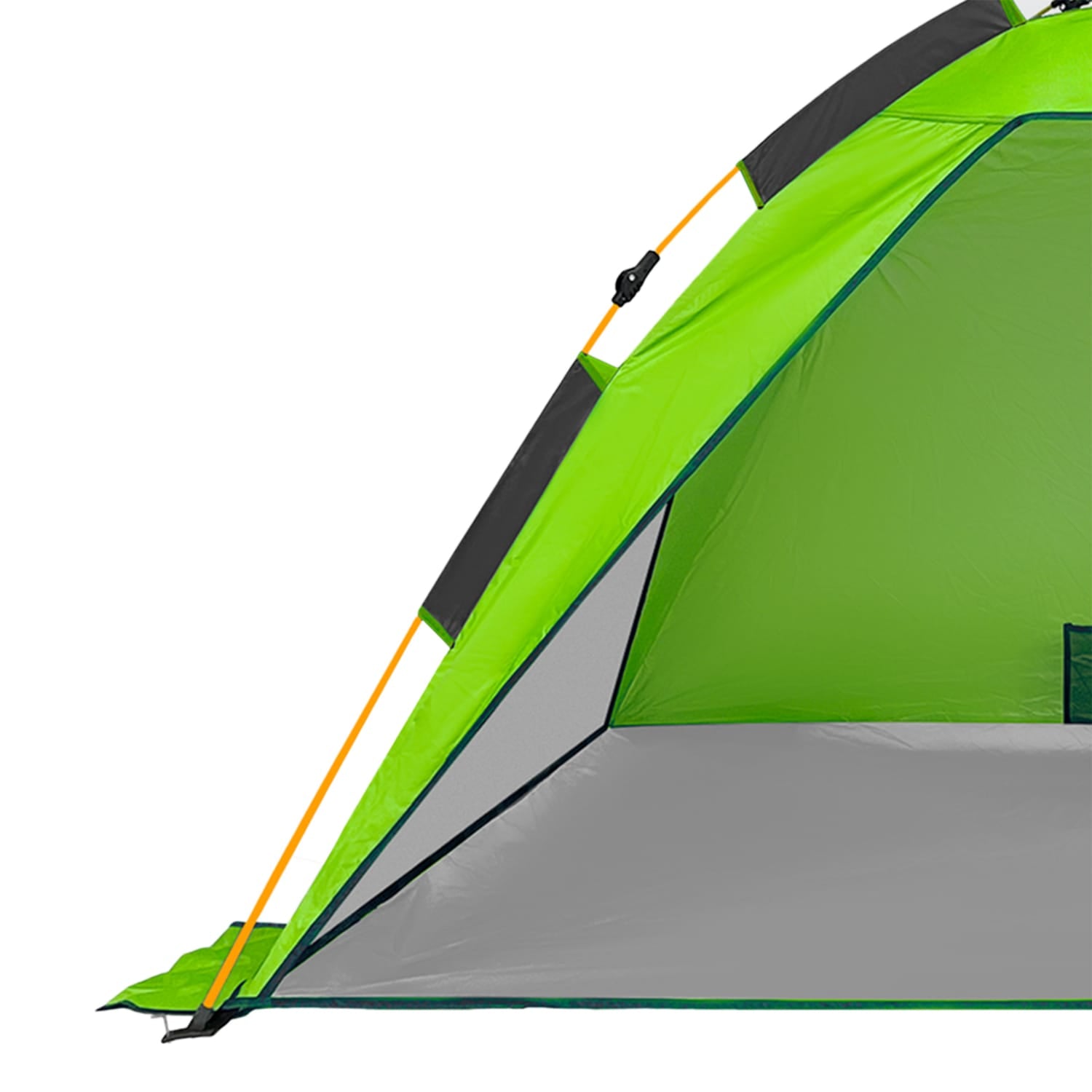 Outdoors Professional Beach Cool Pop-up Sun Shelter, Green
