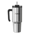 Outdoors Professional 30-Oz. Stainless Steel Double-Walled Insulated Tumbler with Straw, Stainless Steel