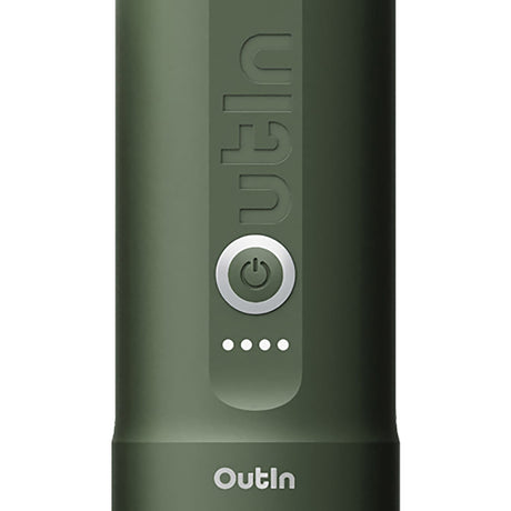 OutIn Nano Portable Electric Espresso Machine, Forest Green