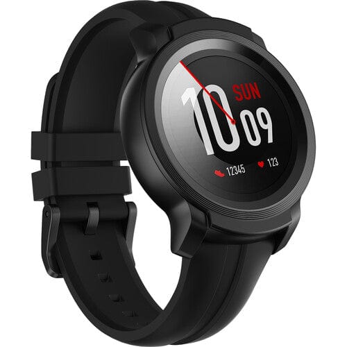 TicWatch E2 Smartwatch GPS Waterproof iOS and Android Black - Certified Refurbished