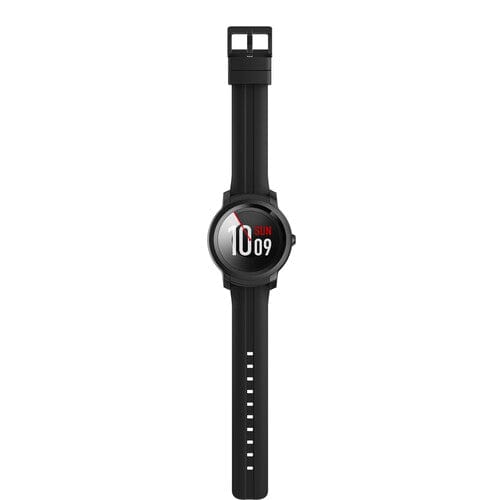 TicWatch E2 Smartwatch GPS Waterproof iOS and Android Black - Certified Refurbished