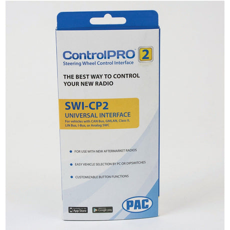 PAC ControlPRO2 Universal Analog/CANbus Steering Wheel Control Interface with Web- and App-Supported Installation