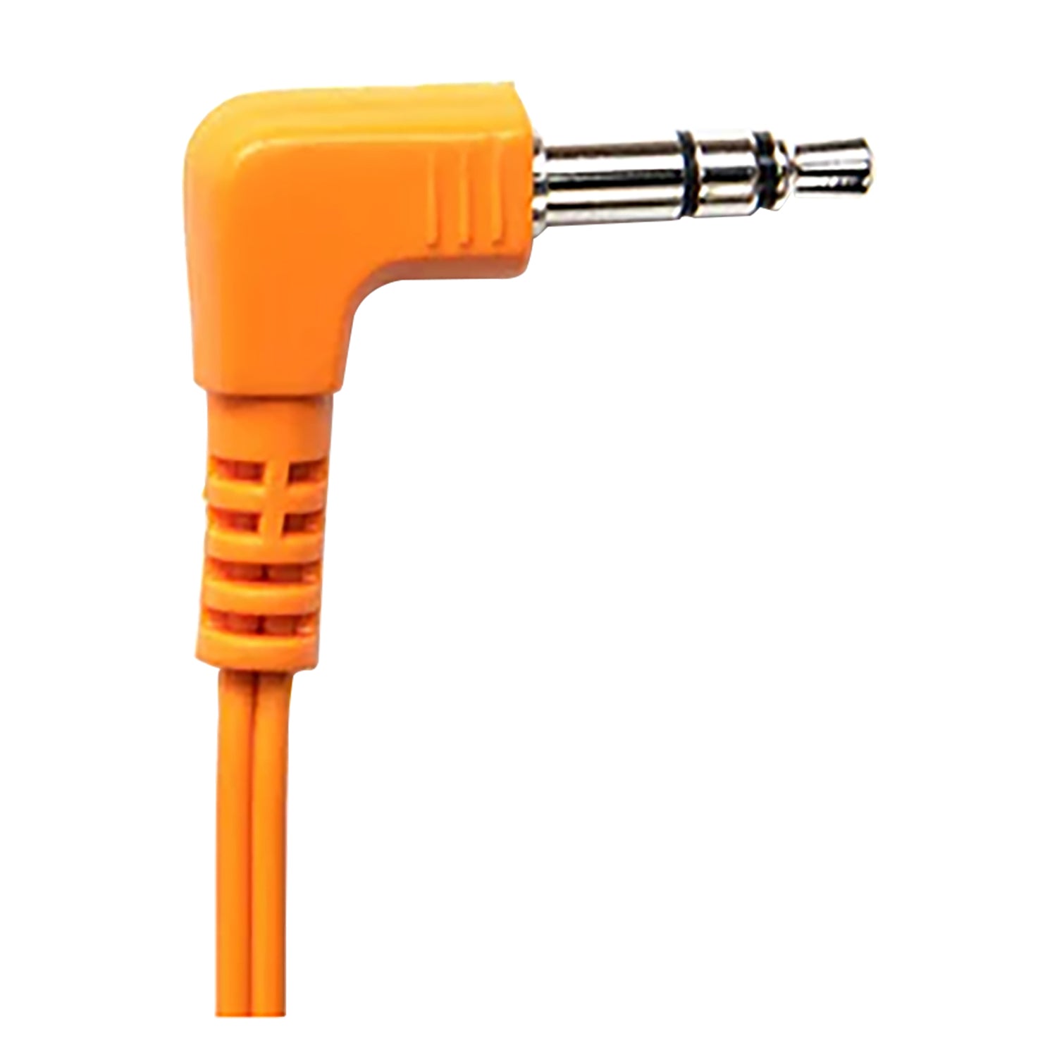 Panasonic ErgoFit Wired In-Ear Earbud Headphones with Right-Angle 3.5-mm Connector, RP-HJE120, Orange