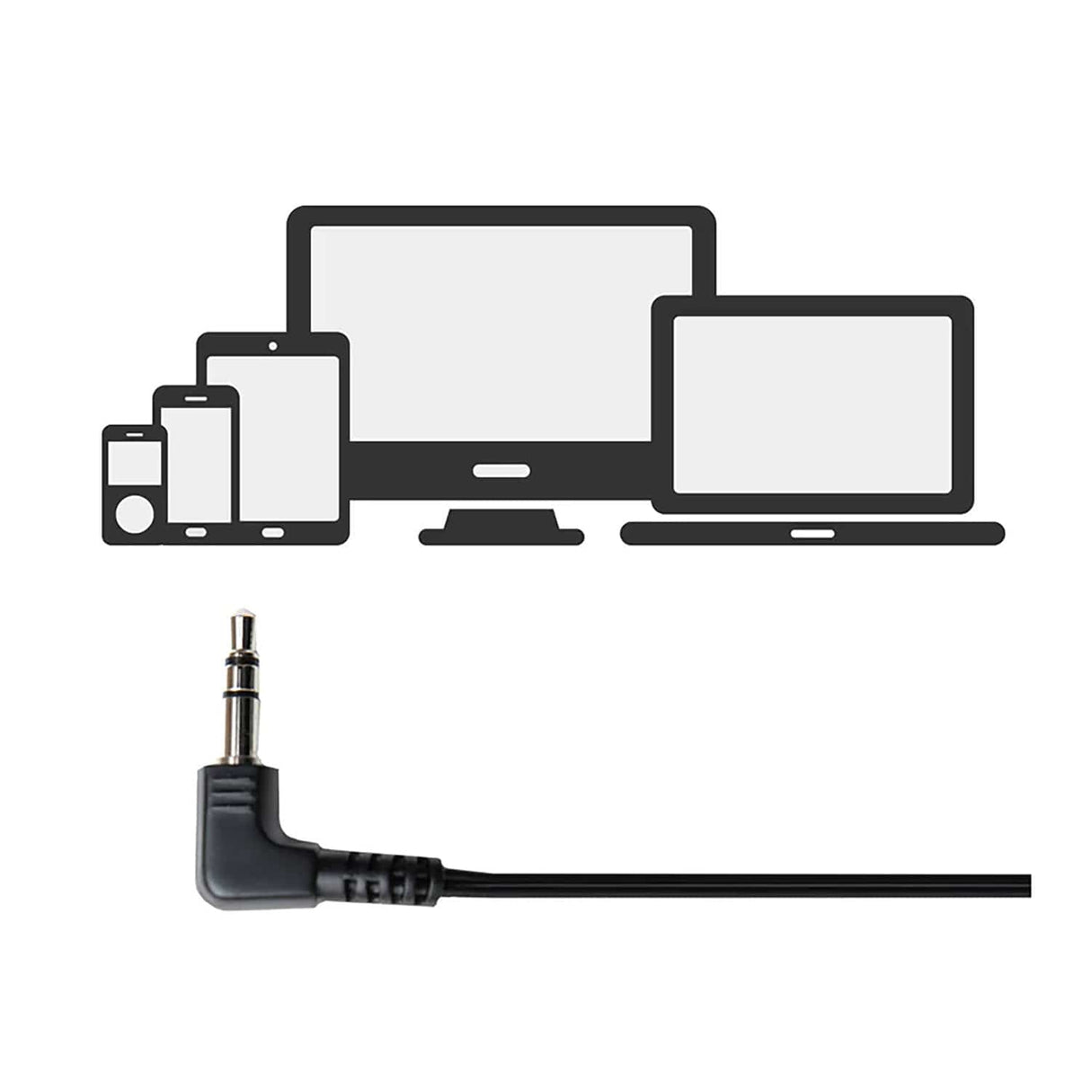 Panasonic ErgoFit Wired In-Ear Earbud Headphones with Right-Angle 3.5-mm Connector, RP-HJE120, Black