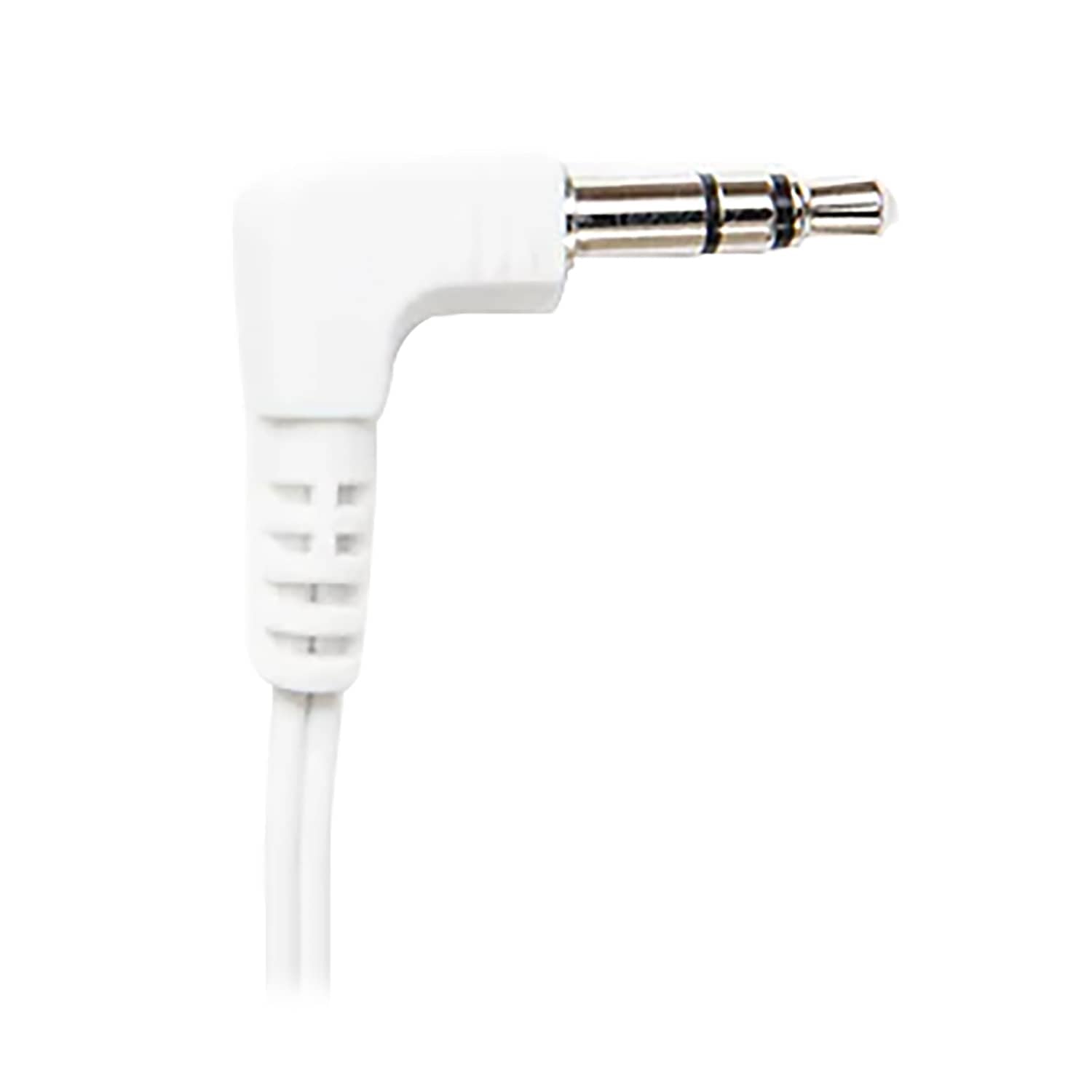 Panasonic ErgoFit Wired In-Ear Earbud Headphones with Right-Angle 3.5-mm Connector, RP-HJE120, Silver
