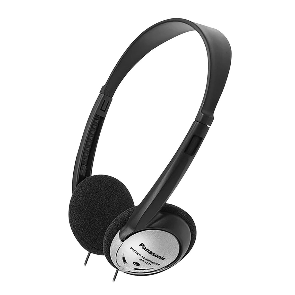 Panasonic Wired On-Ear Lightweight Headphones with In-Line Mic, 3.5-mm Connector, and Open-Air Design, XBS for Deep Bass, RP-HT21M