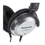 Panasonic Wired Folding On-Ear Headphones with In-Line Volume Control, 3.5-mm/1/4-in. Connectors, and Dual-Entry Cord, XBS for Deep Bass, RP-HT227