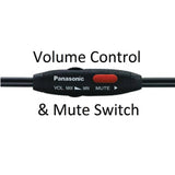 Panasonic Comfort-Fit, Foldable Headset