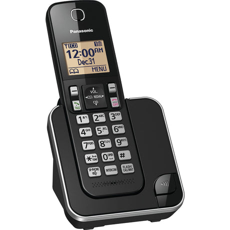Panasonic 2-Handset DECT 6.0 Plus Expandable Cordless Phone System for Landline, Caller ID, Call Blocker, and Backlit Keypad, KX-TGC352B