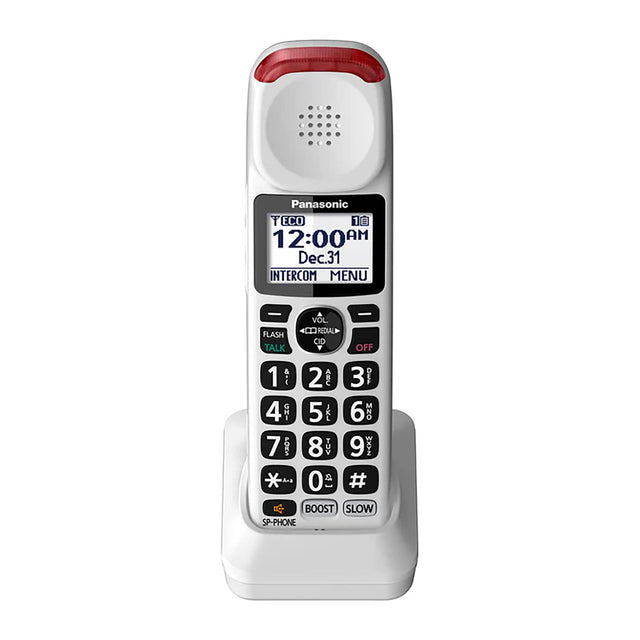 Panasonic Amplified Cordless Phone Accessory Handset for Panasonic KX-TGM42x Series, KX-TGMA44, White