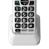 Panasonic Amplified Cordless Phone Accessory Handset for Panasonic KX-TGM42x Series, KX-TGMA44, White