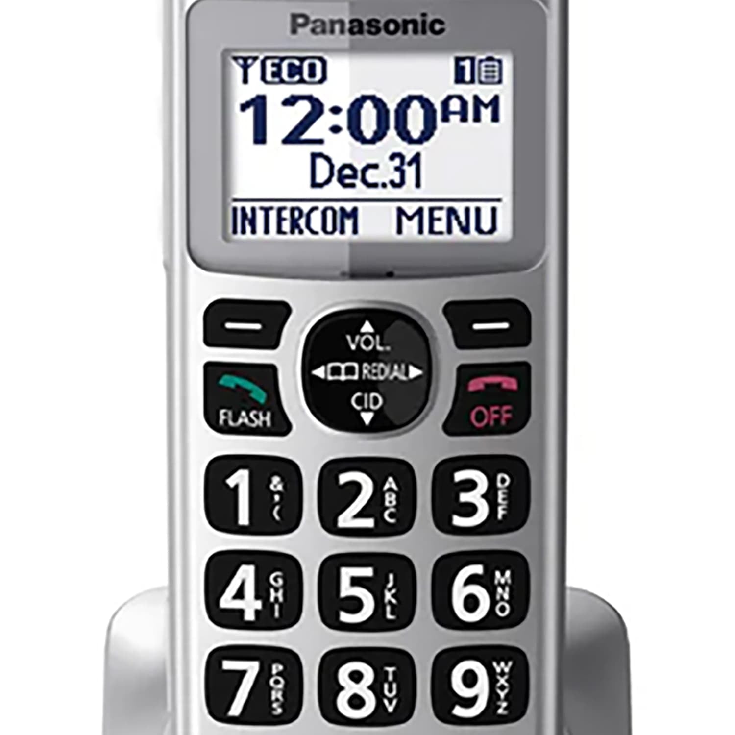 Panasonic Amplified Cordless Phone Accessory Handset for Panasonic KX-TGM45S Series